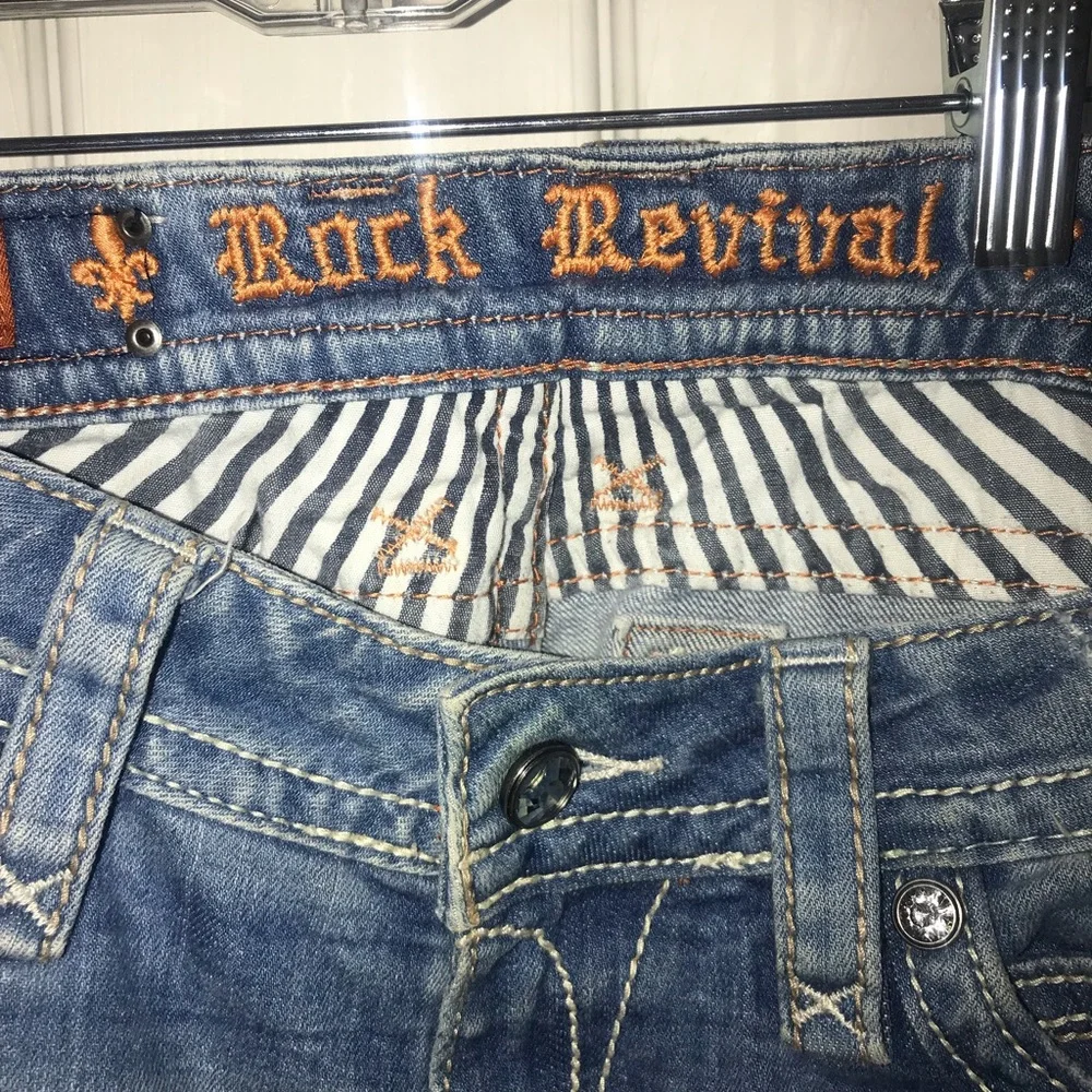 Rock Revival Elaine Boot Jeans Size 29 - Picture 3 of 6